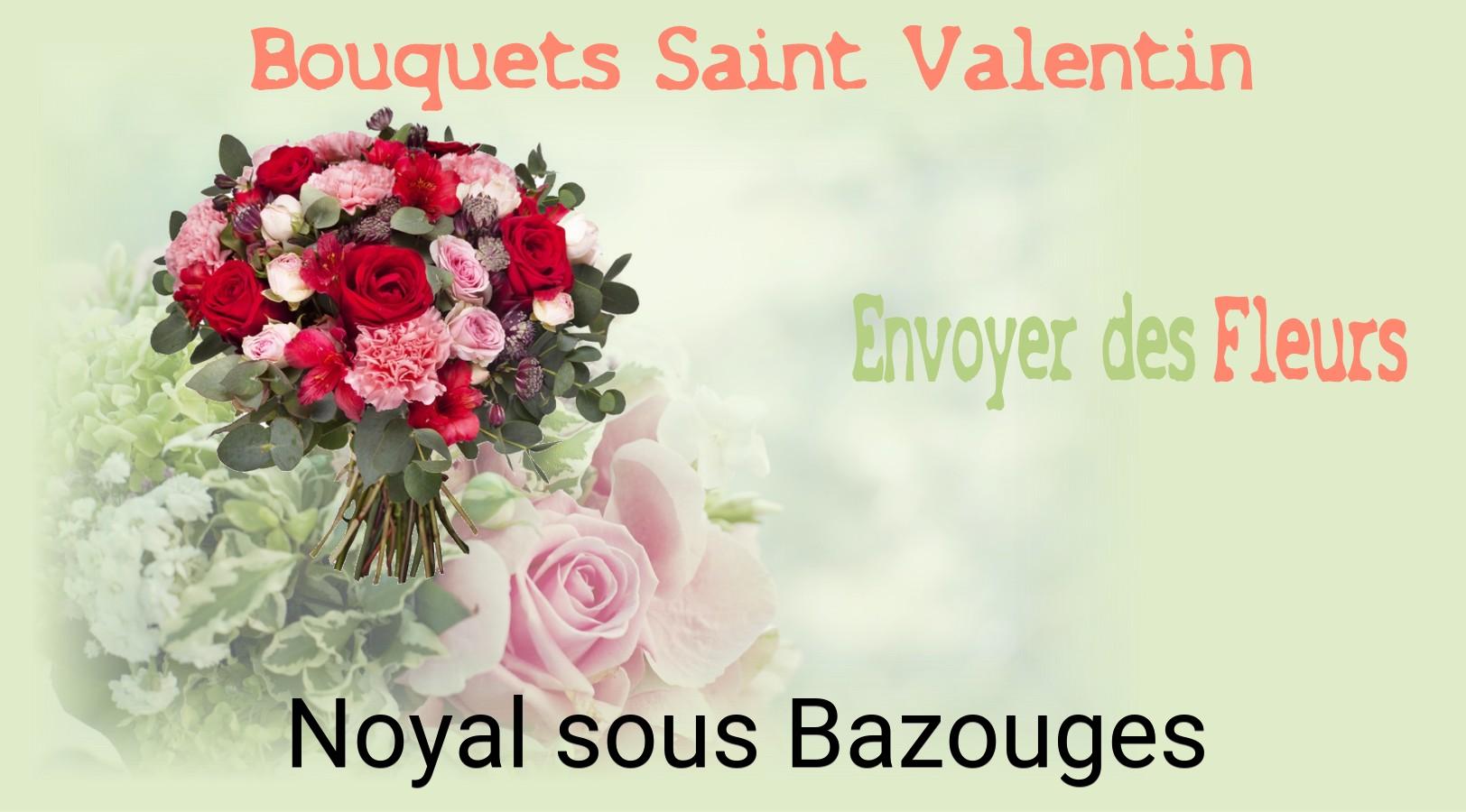 Roses de Saint-Valentin livrées à Noyal-sous-Bazouges